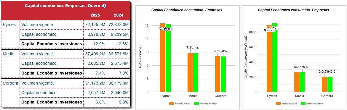 RORAC — Capital Económico · Empresas