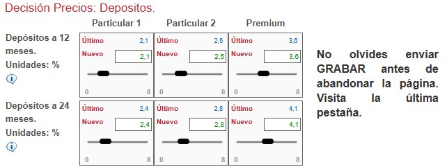 Precios Personas — Depósitos a Plazo